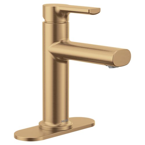 Main product image of Meena One-handle Bathroom Faucet (Bronzed Gold), 84794BZG