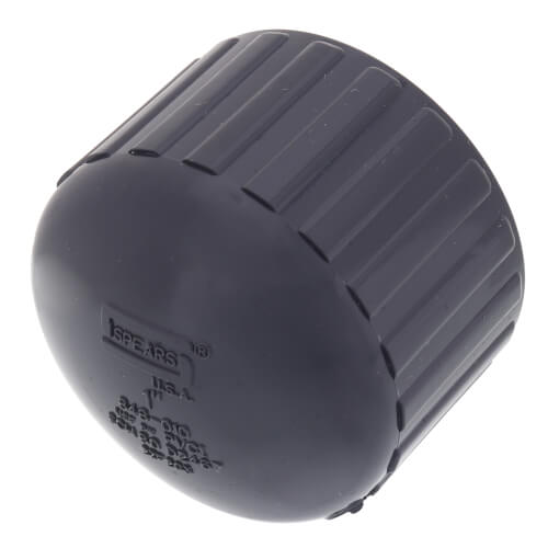 Main product image of 1" PVC Schedule 80 Cap (FPT)