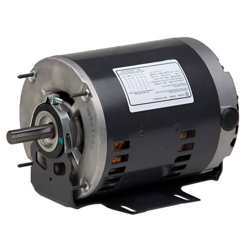 Main product image of 3-Phase ODP Polyphase Commercial Belt-Drive Blower Motor, 56 (208-230/460V, 3/4 HP, 1725 RPM)