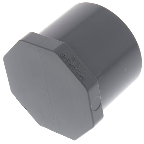 Main product image of 1-1/2" CPVC Schedule 80 Plug (Spigot)