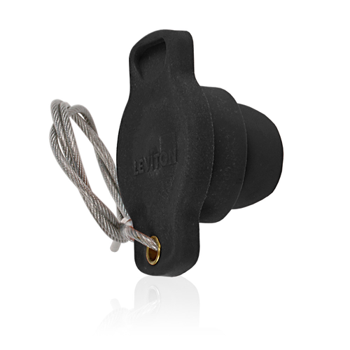 Main product image of 18 Series Single Pole Male Protective Cap, Ball Nose (Black)