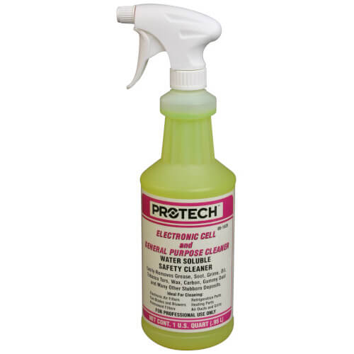 Main product image of PROTECH Electronic Cell and General Purpose Cleaner 1 Quart Spray Bottle (Pack of 12), 85-1525