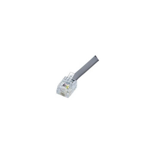 Main product image of 6-Position 4-Contact, RJ-11 CAT 5e Modular Plug (Box of 25)