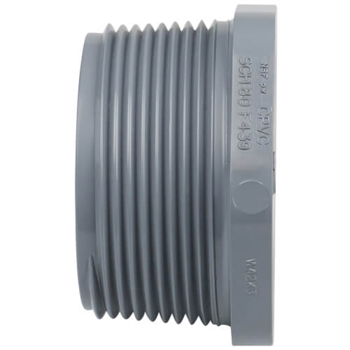 2-1/2" CPVC Schedule 80 Plug (MIPT)