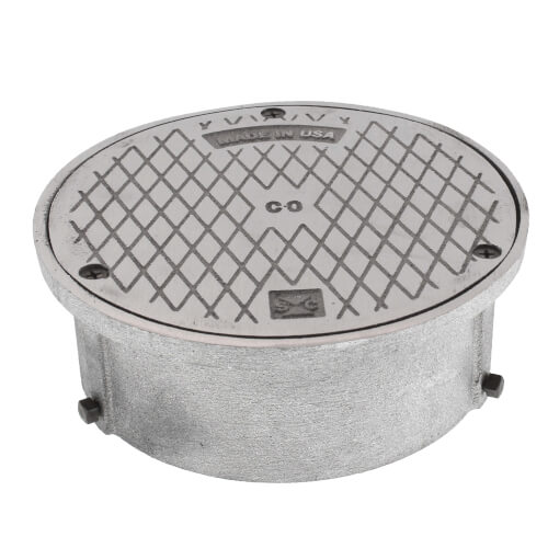Main product image of 6-1/2" Adjustable Access Cover Set w/ Screw Connection, Tenzalloy