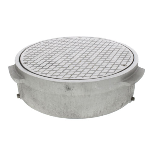Main product image of 9-1/8" Adjustable Access Cover Set w/ Screw Connection, Tenzalloy