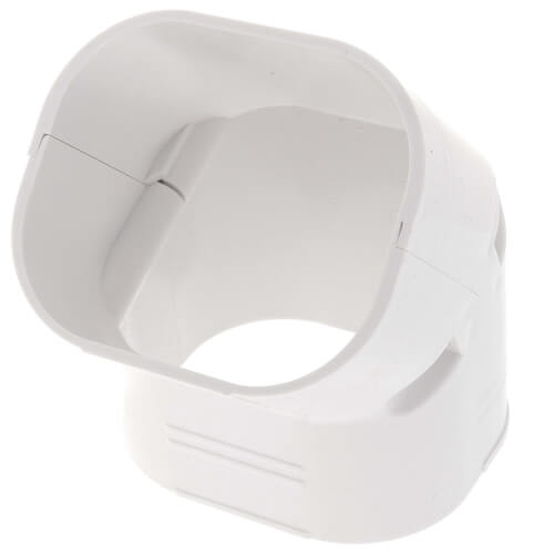 Main product image of 2.75" 45° Slimduct Vertical Elbow (White)