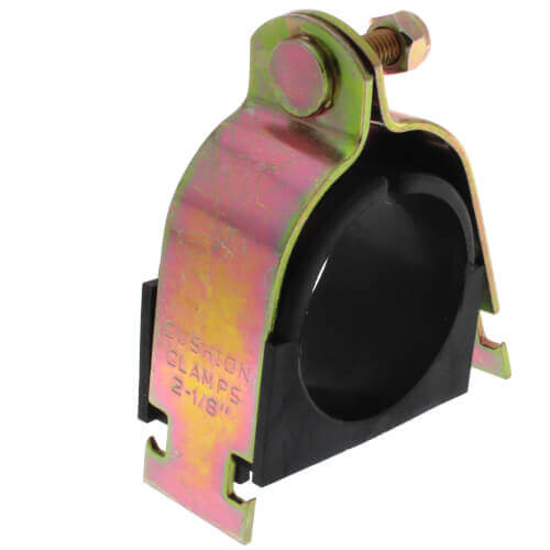 Main product image of 4-1/8" OD Electro-Galvanized Strut Cushion Clamp