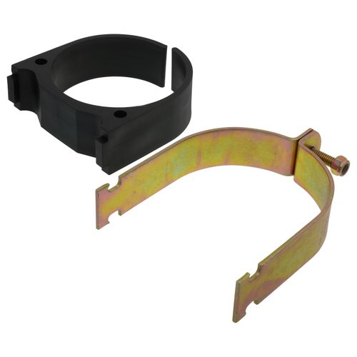 Main product image of 4-1/8" OD Electro-Galvanized Strut Cushion Clamp