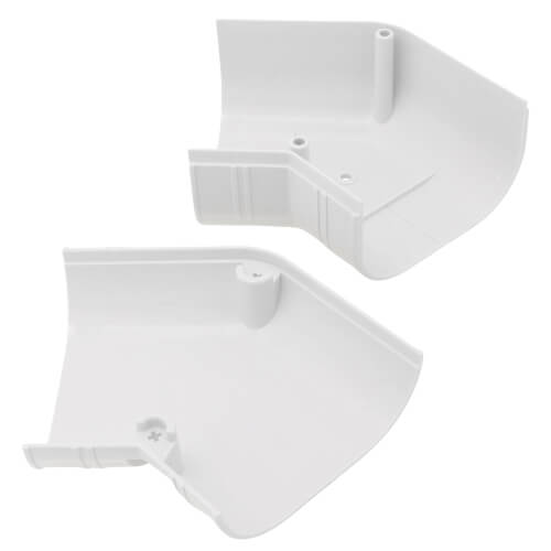 Main product image of 2.75" 45° Slimduct Flat Elbow (White)