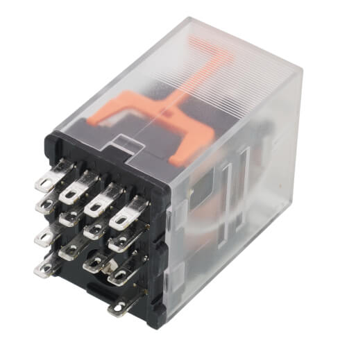 Mini Plug In Power Relay, 4PDT (120/240V)