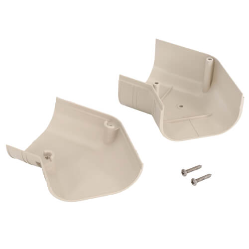 Main product image of 2.75" Slimduct 45° Flat Elbow (Ivory)