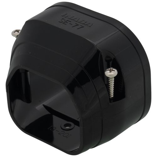 Main product image of 2.75" Slimduct End Fitting - SE/SEN-77-K (Black)
