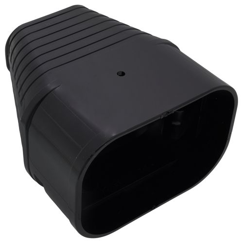 Main product image of 3.75" Slimduct End Fitting (Black)