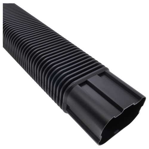 Main product image of 3.75" x 2.6' Slimduct Flex Elbow (Black)