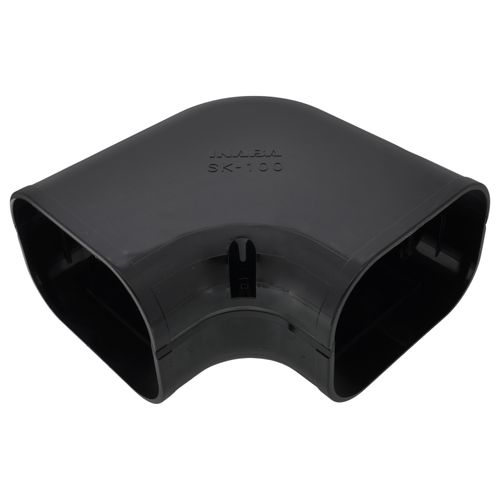Main product image of 3.75" 90-Degree Slimduct Flat Elbow (Black)