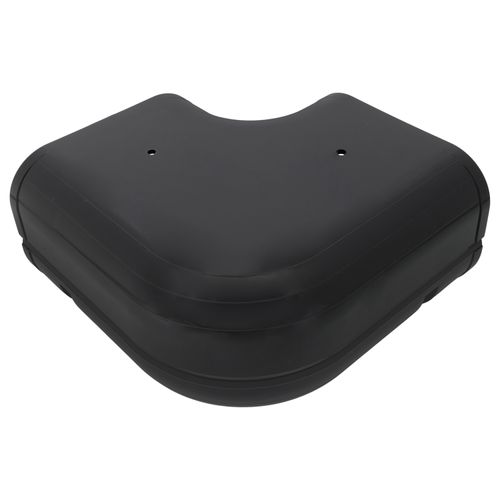 Main product image of 3.75" 90-Degree Slimduct Flat Elbow (Black)