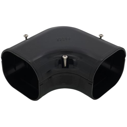 Main product image of 2.75" Slimduct 90-Degree Flat Elbow - SK-77-K (Black)