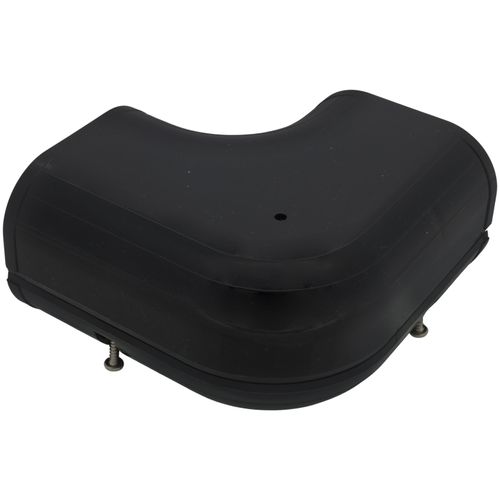 Main product image of 2.75" Slimduct 90-Degree Flat Elbow - SK-77-K (Black)