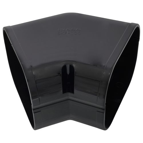 Main product image of 3.75" 45-Degree Slimduct Flat Elbow (Black)