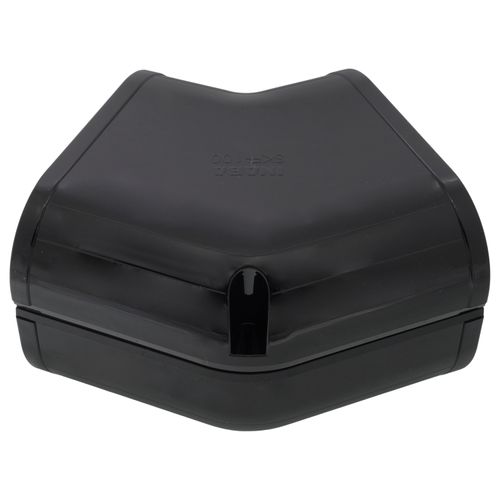 Main product image of 3.75" 45-Degree Slimduct Flat Elbow (Black)