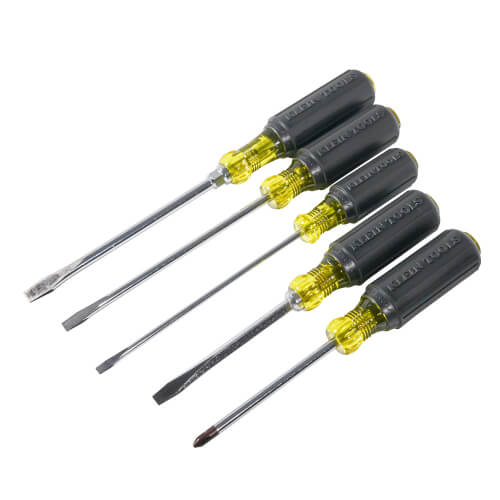 Main product image of 5 Piece Screwdriver Set (Slotted & Phillips)