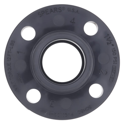 Main product image of 1-1/2" Sch. 80 One Piece Flange (Socket)