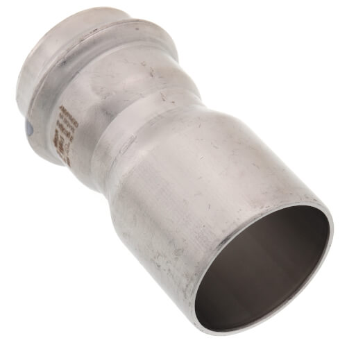 Main product image of 1-1/4" x 1" ProPress 304 Stainless Reducer w/ FKM Seal (FTG x P)