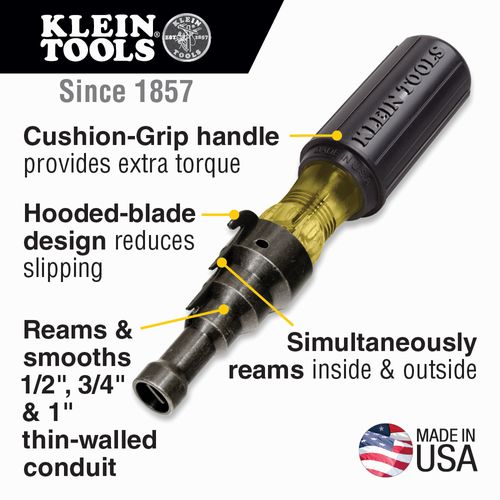 Main product image of Conduit Fitting and Reaming Screwdriver