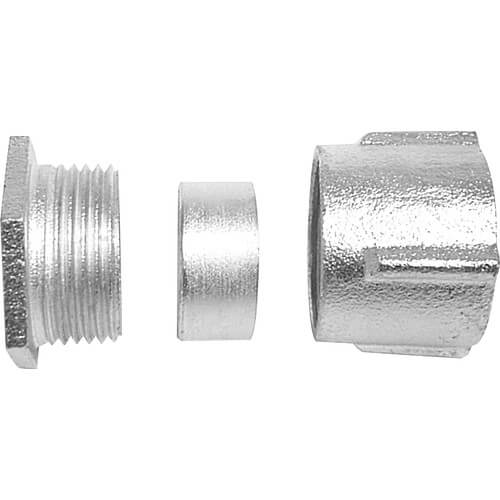 Main product image of 2" Rigid Malleable Iron Three Piece Coupling