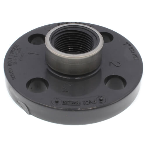 Main product image of 1" Sch. 80 One Piece Stainless Steel Special Reinforced Flange (SR FPT)