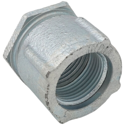 852 Southwire 852 3/4" Rigid Malleable Iron Three Piece Coupling