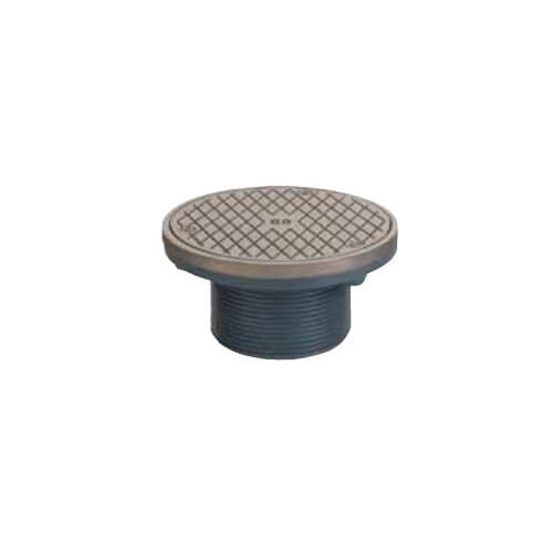 Main product image of 2" MIP On-Grade Adjustable Cleanout, ABS, Nickel Bronze