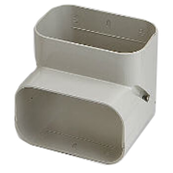 Main product image of 5.5" Slimduct 45° Vertical Elbow (Ivory)