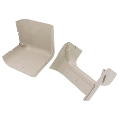 Main product image of 5.5" Slimduct 90° Vertical Elbow (Ivory)