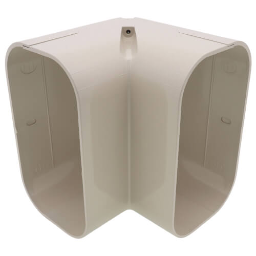 Main product image of 5.5" Slimduct 90° Vertical Elbow (Ivory)