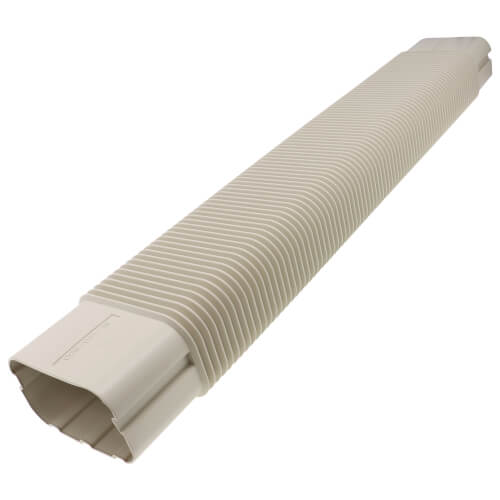 Main product image of 5.5" x 31" Length Slimduct Flexible Elbow (Ivory)
