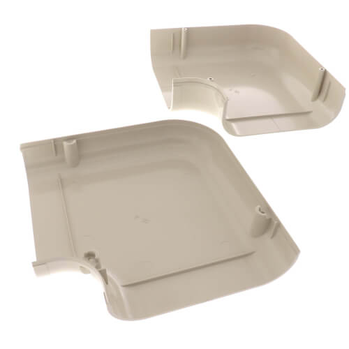 Main product image of 5.5" Slimduct 90° Flat Elbow (Ivory)