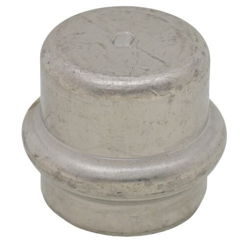 Main product image of 3/4" ProPress 304 Stainless Cap w/ FKM Seal