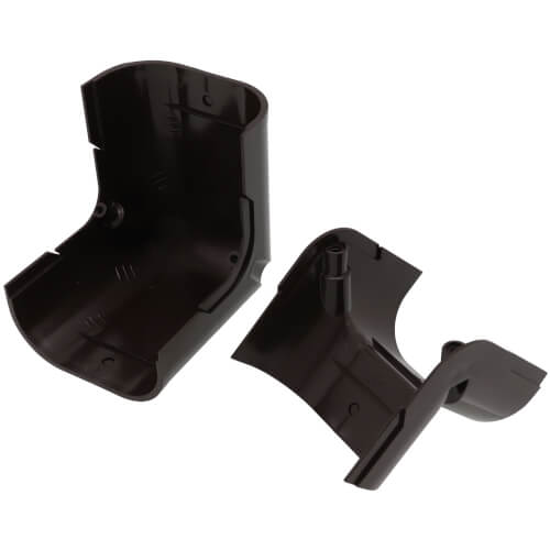 Main product image of 2.75" Slimduct 90° Vertical Elbow (Brown)