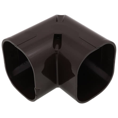 Main product image of 2.75" Slimduct 90° Vertical Elbow (Brown)