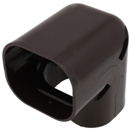 Main product image of 2.75" Slimduct 90° Vertical Elbow (Brown)