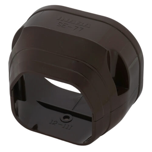 Main product image of 2.75" Slimduct End Fitting (Brown)