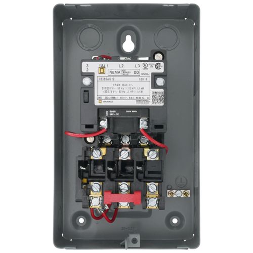 Main product image of 3-Pole NEMA-1 Starter, 9A (208V)
