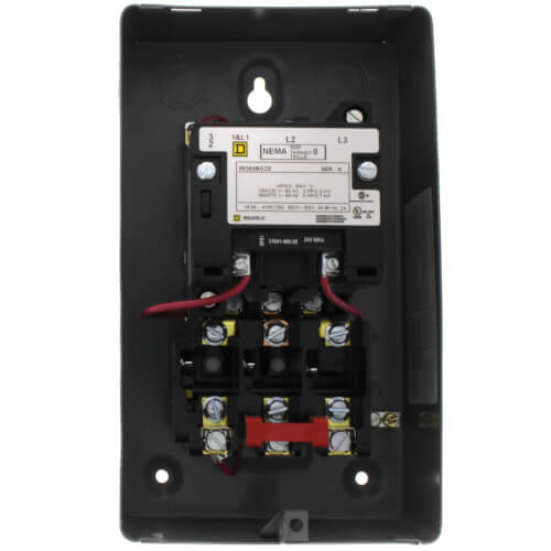 Main product image of 3-Pole NEMA-1 Motor Starter (24V)