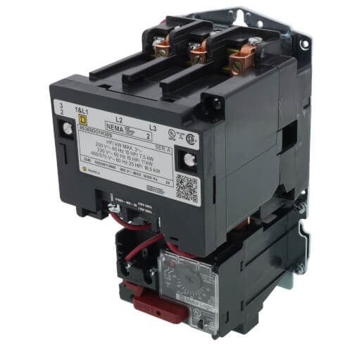 Main product image of 3-Pole NEMA-2, Non-Reversing Starter Motor Control, 45A (110/120V)