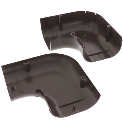 Main product image of 2.75" Slimduct 90° Flat Elbow (Brown)