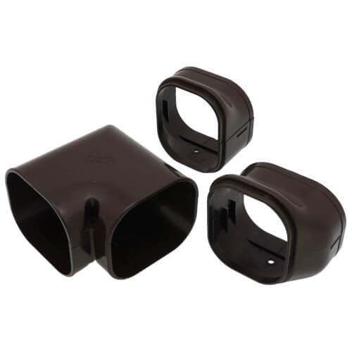 Main product image of 2.75" Slimduct Twist Elbow (Brown)