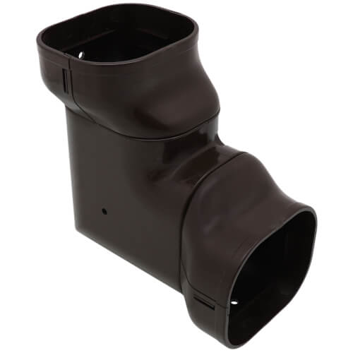 Main product image of 2.75" Slimduct Twist Elbow (Brown)