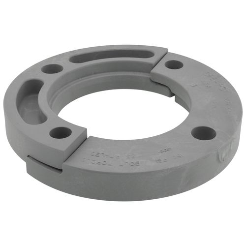Main product image of 3" GFPVC Sch. 80 Van Stone Split Flange Ring w/ 2 Halves